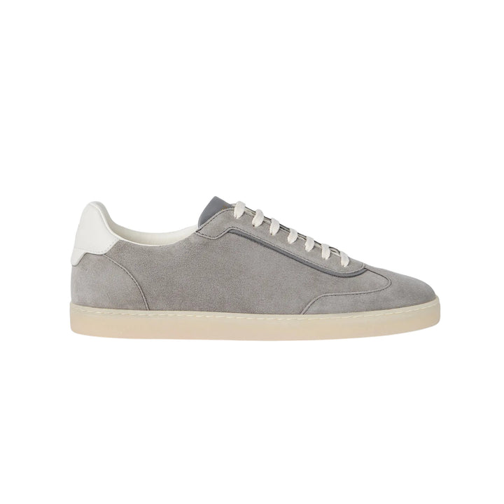 Suede Sneakers in Fog