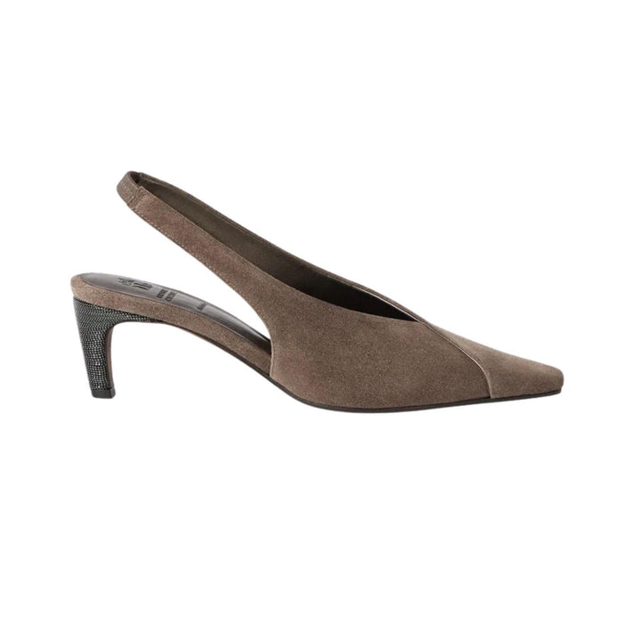 Suede Slingback Pump