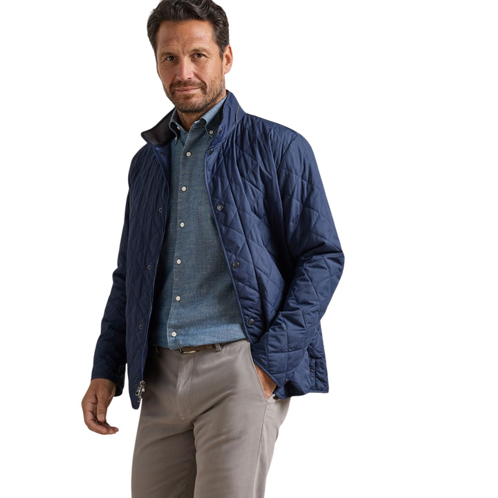 Suffolk Coat in Navy