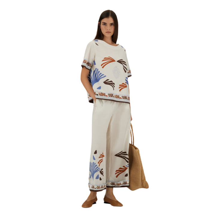 Summer Print Pant in Multicolor