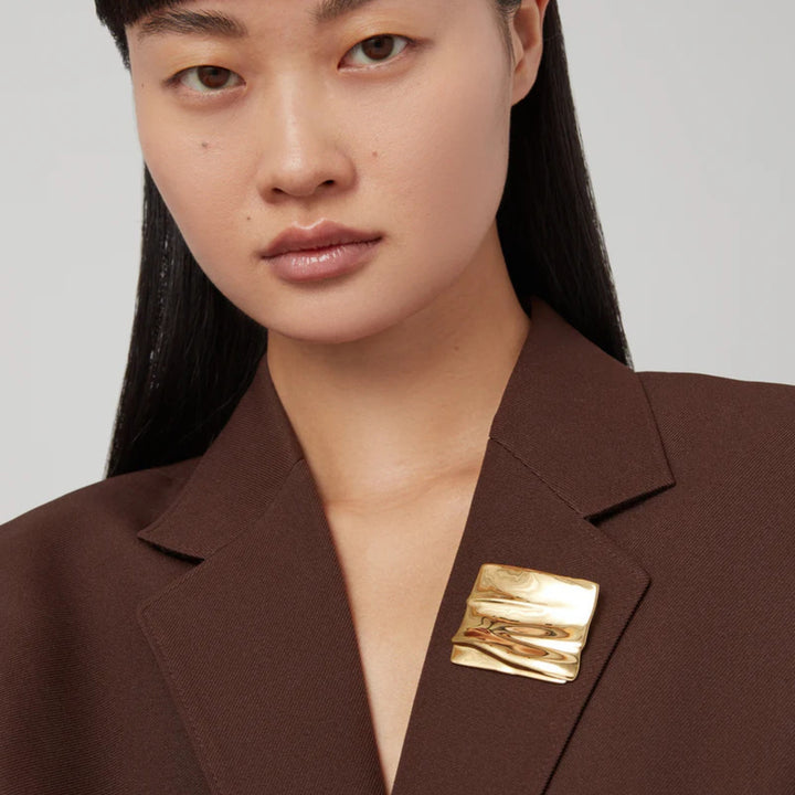 Sundra Brooch - Gold