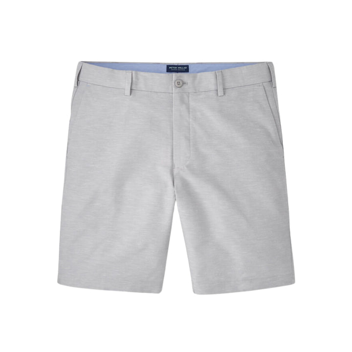 Surge Linen-Blend Performance Short in Gale Grey