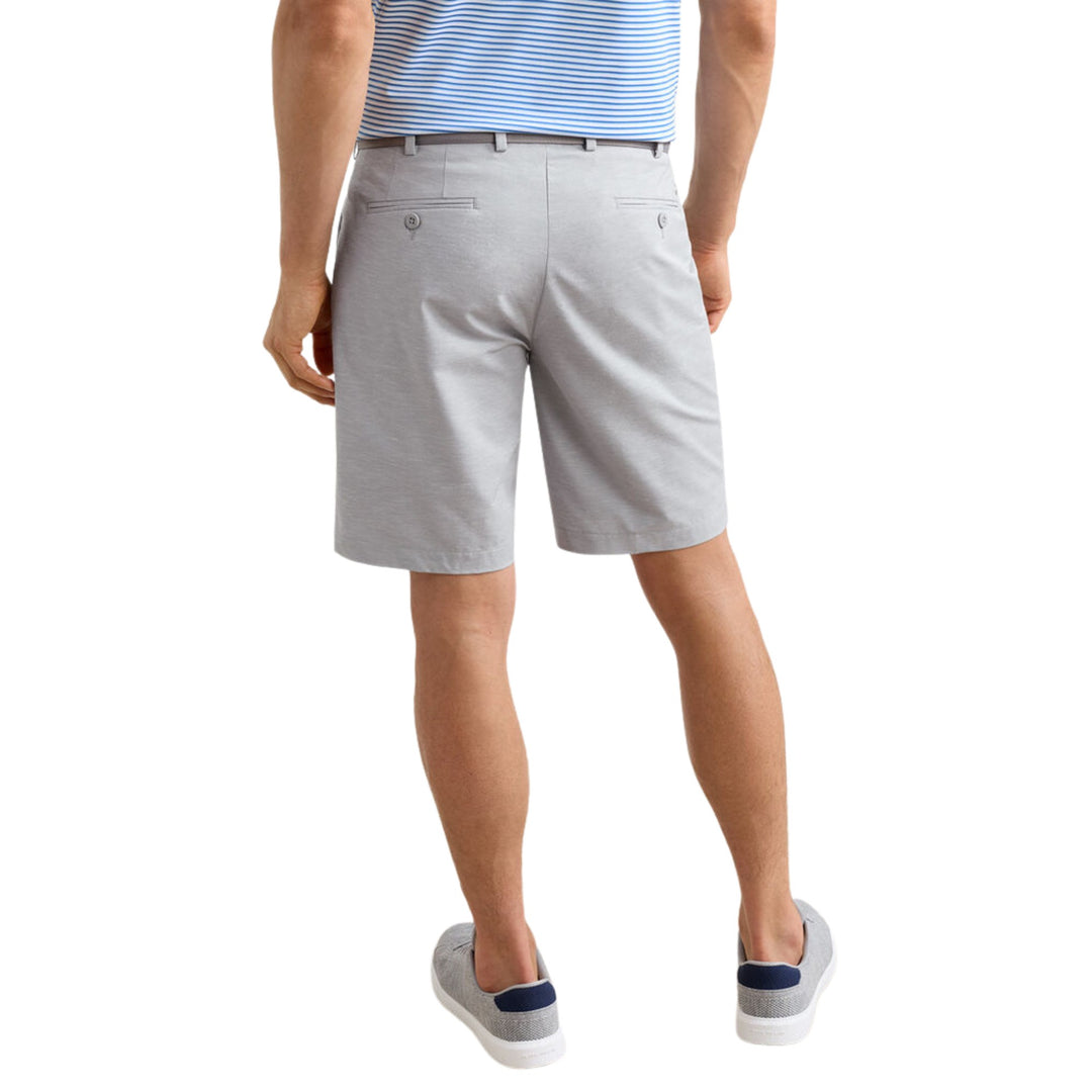 Surge Linen-Blend Performance Short in Gale Grey