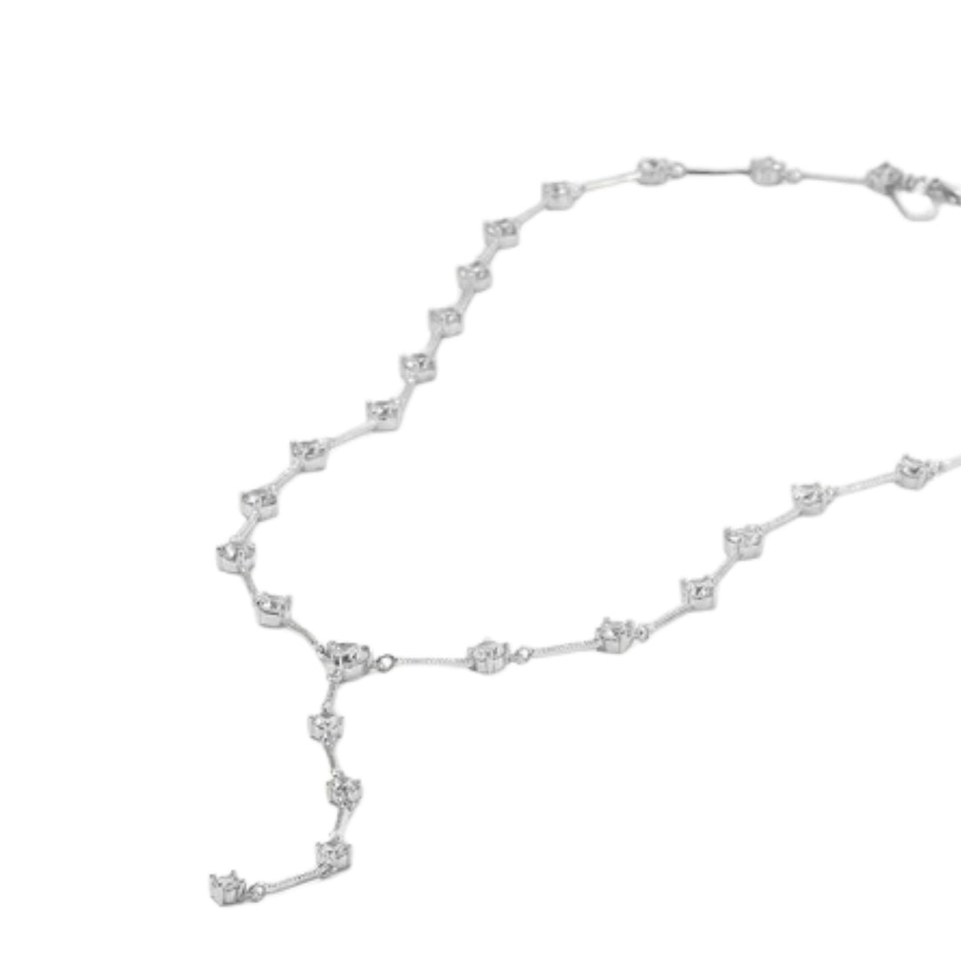 THE LIMITED EDITION 20TH ANNIVERSARY NECKLACE - Silver/White