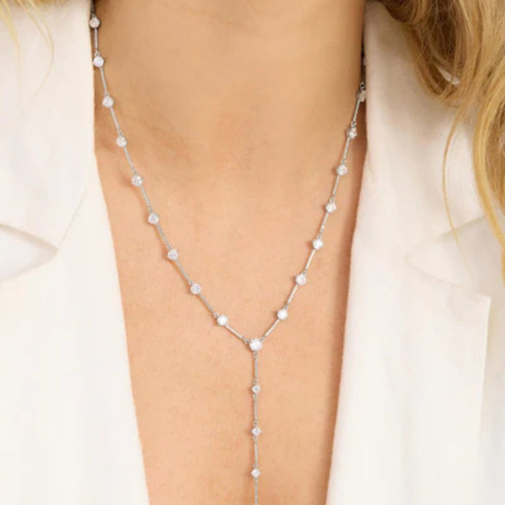 THE LIMITED EDITION 20TH ANNIVERSARY NECKLACE - Silver/White