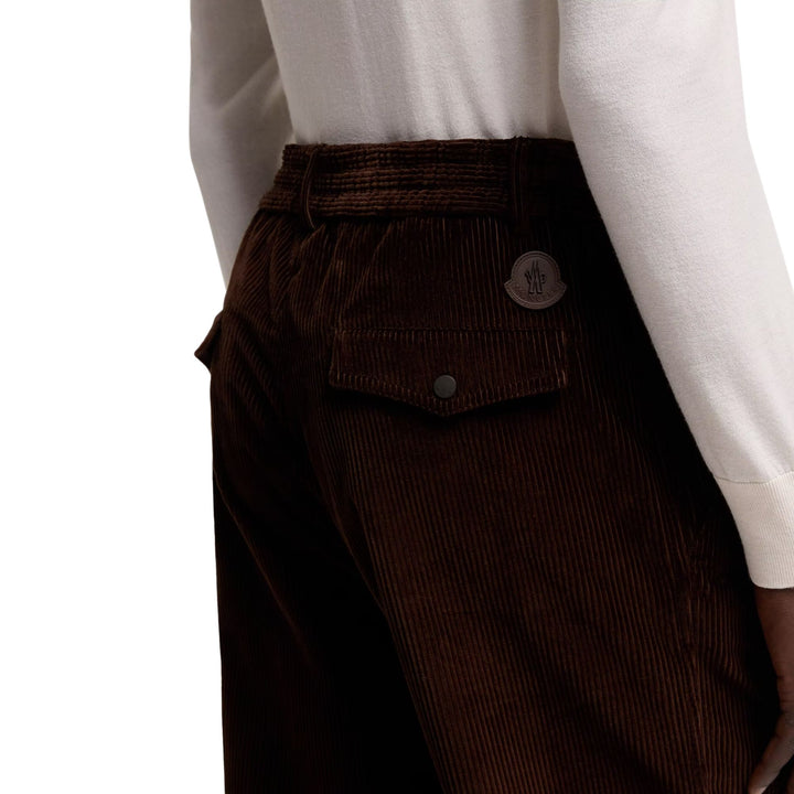 TROUSERS IN BROWN