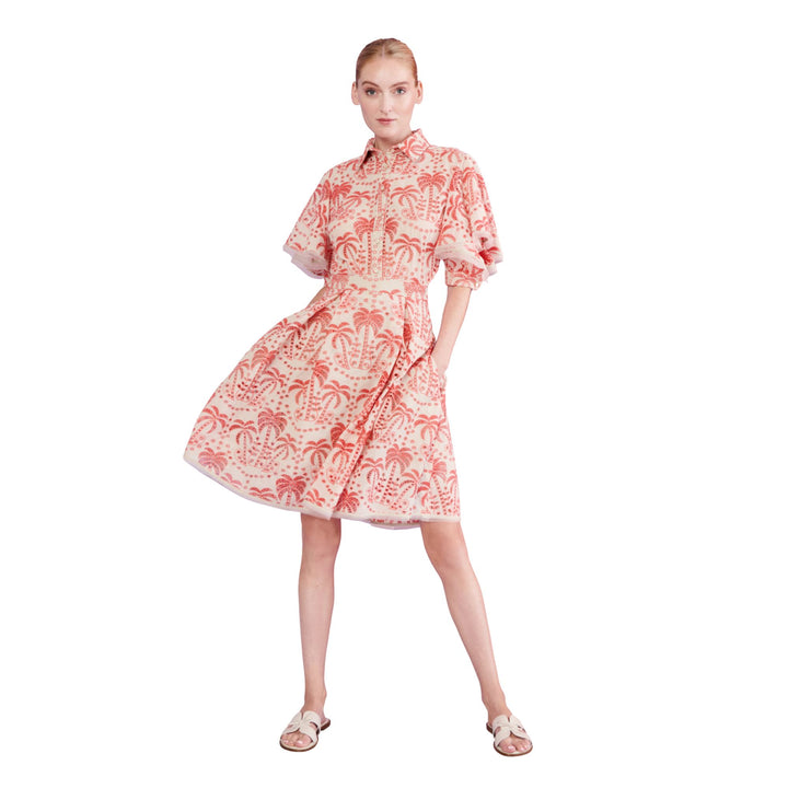 Palm Eyelet Shirt