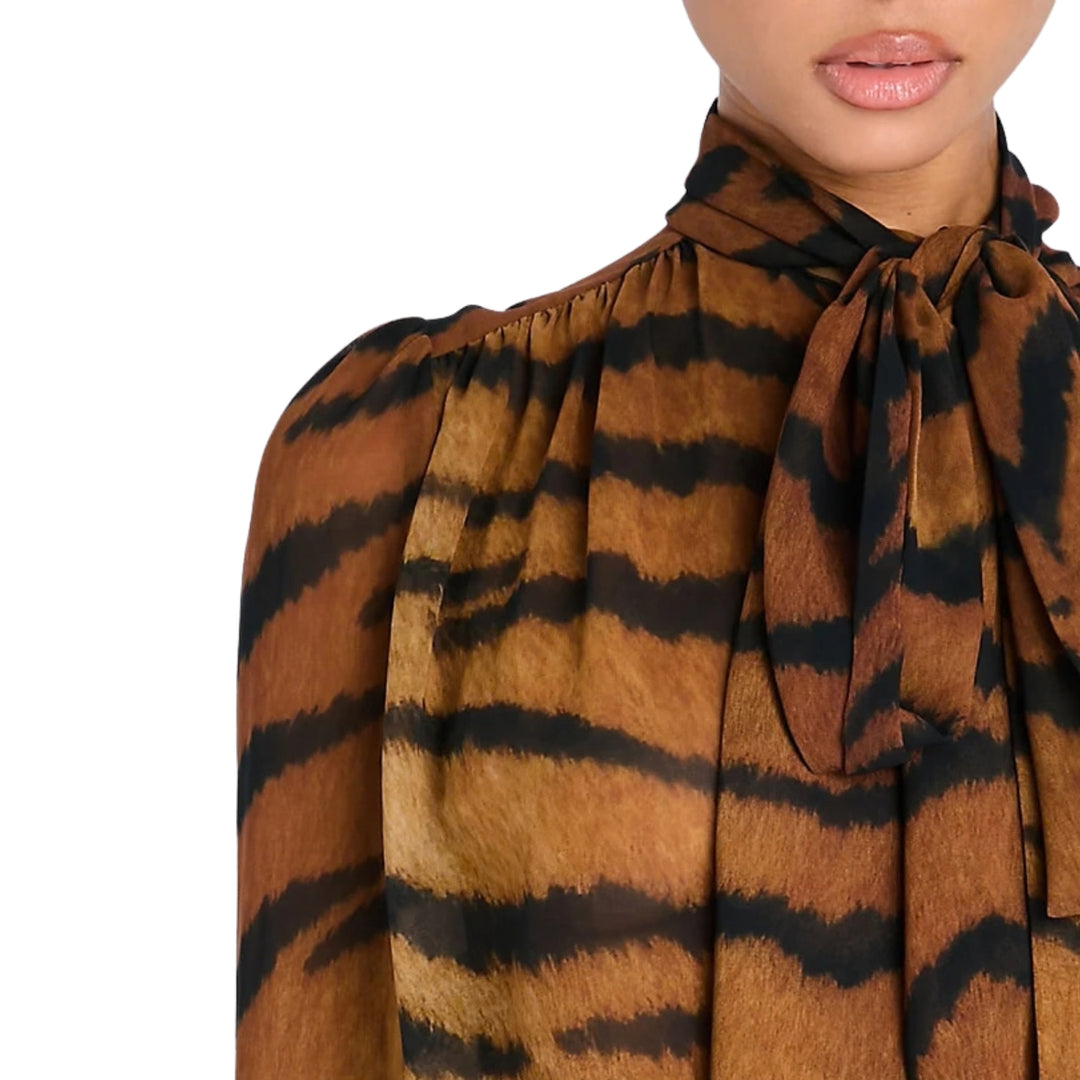 Tamrin Blouse in Golden Tiger