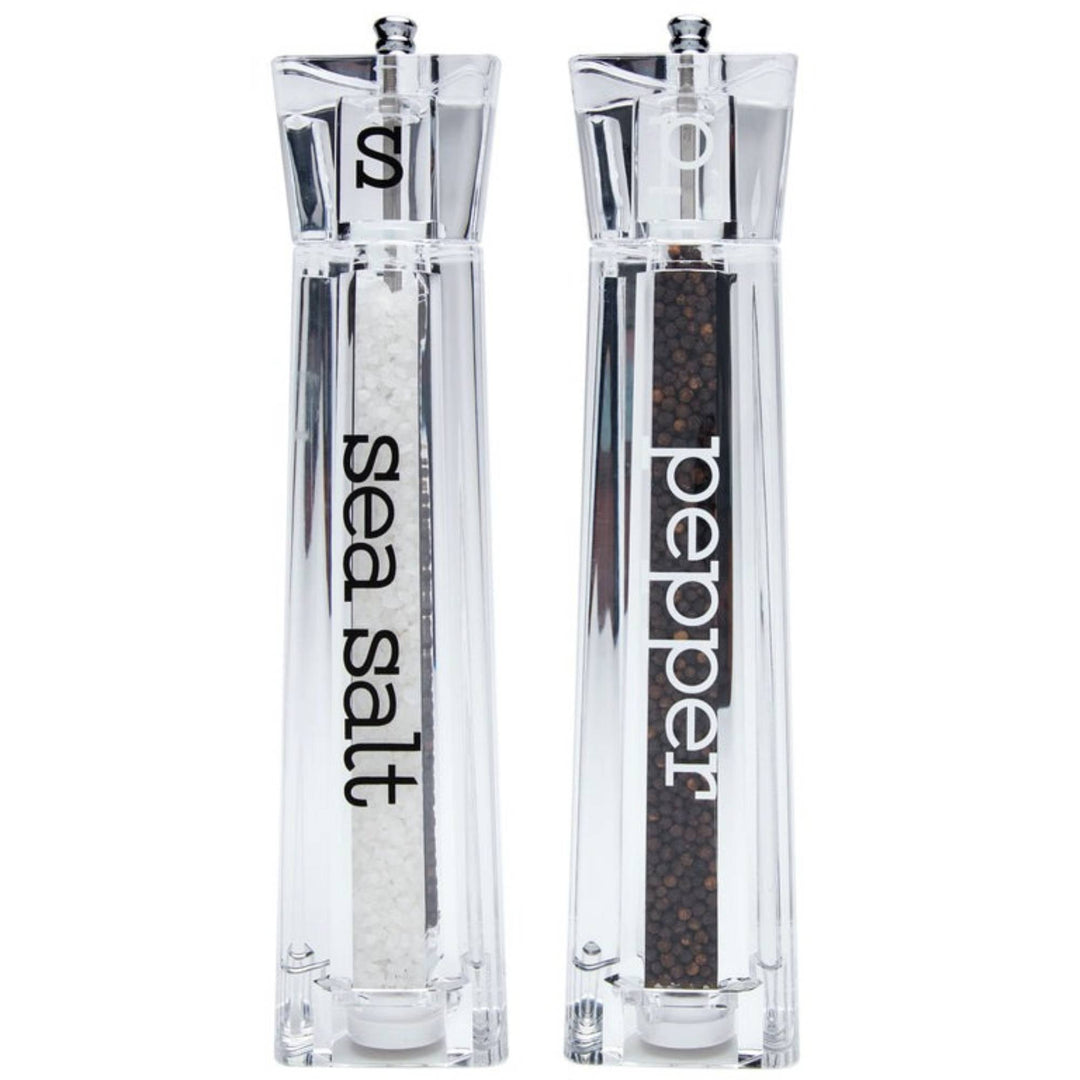 Black and White Salt & Pepper Shakers
