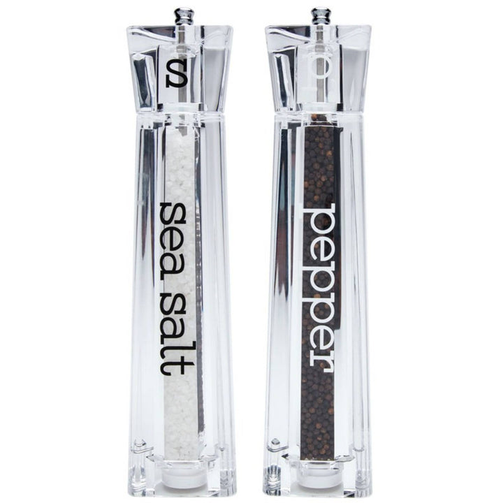 Black and White Salt & Pepper Shakers