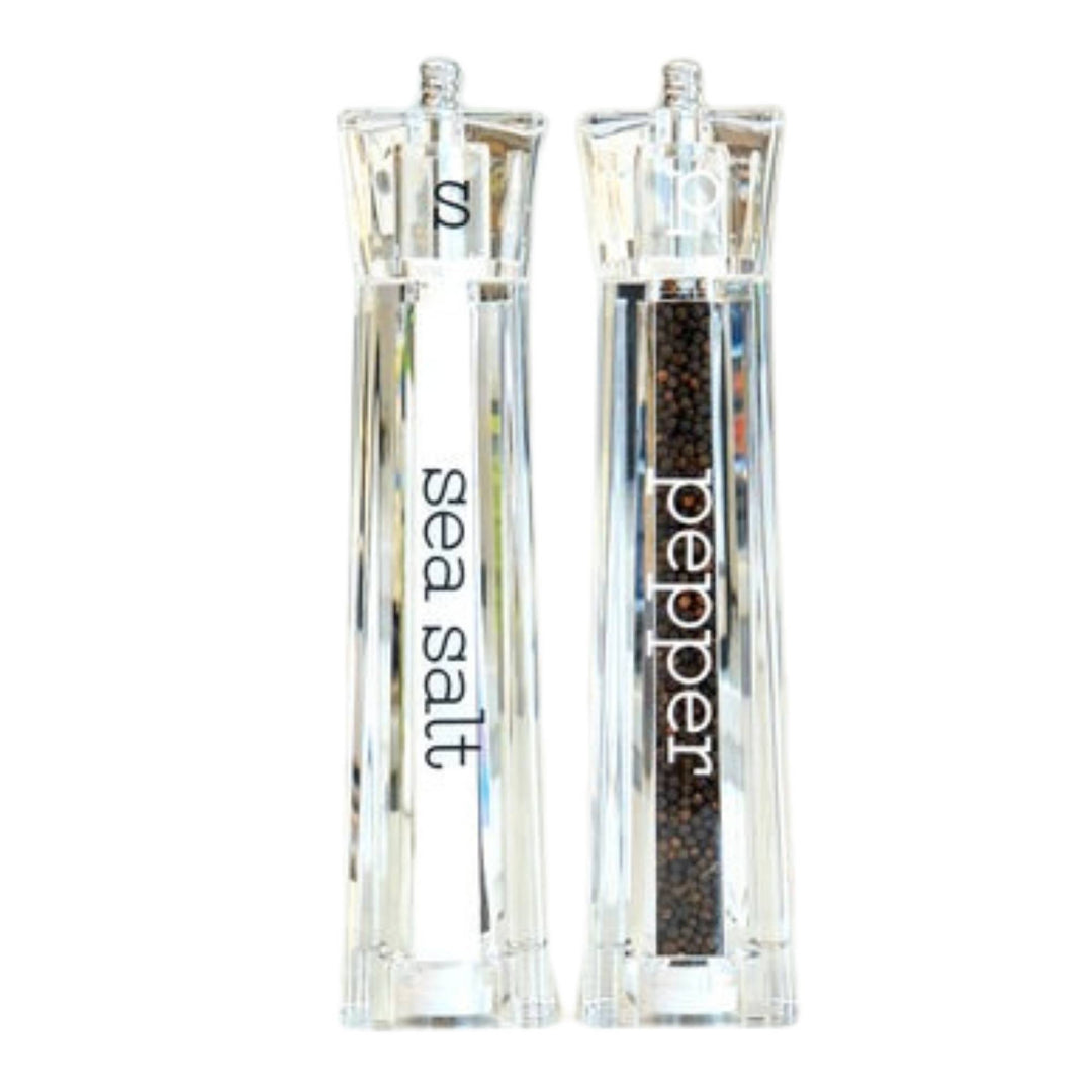 Black and White Salt & Pepper Shakers