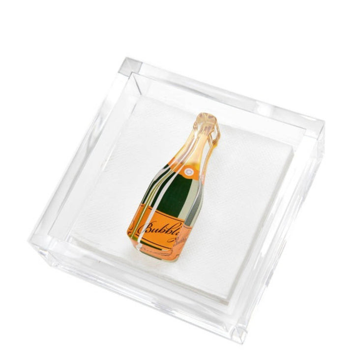Bubbly Cocktail Napkin Holder - No Color - NONE
