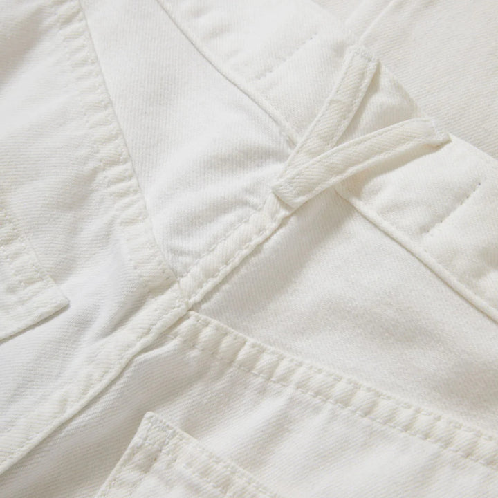 Taylor Cropped High Rise Wide in White