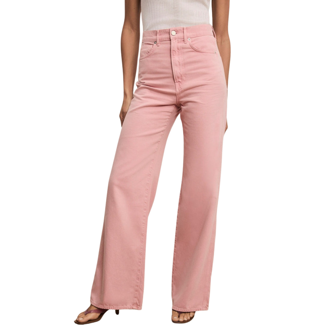Taylor High Rise Wide Leg in Petal
