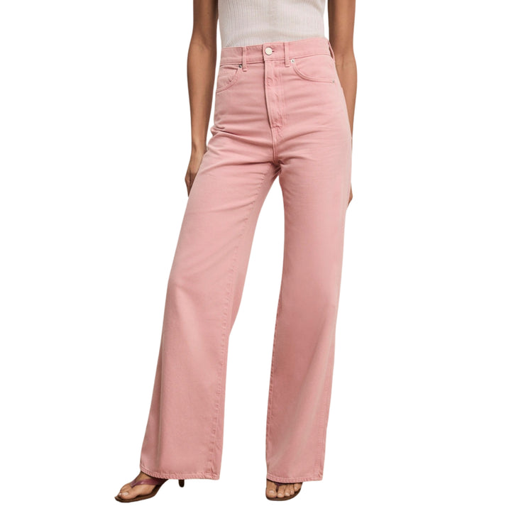 Taylor High Rise Wide Leg in Petal