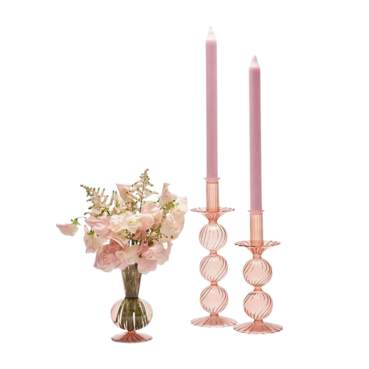 Tess Bud Vase - Blush, Set of 3 in a Box