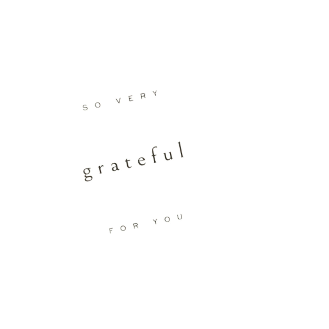 Thank You No. 5