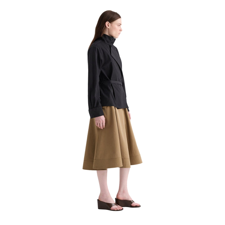 The Last Chapter Italian Wool Twill Jacket in Smoke
