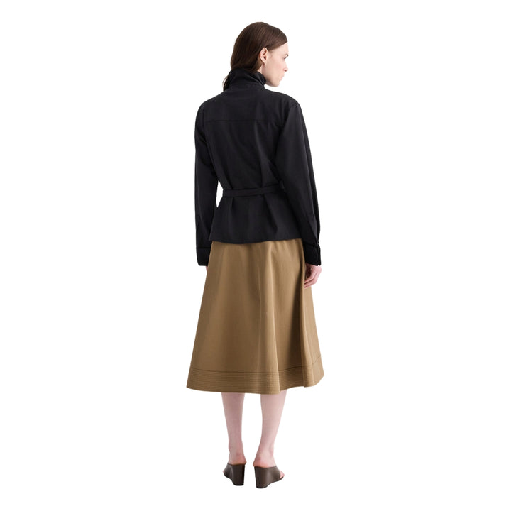 The Last Chapter Italian Wool Twill Jacket in Smoke