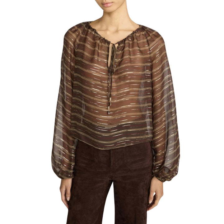 The Balloon Blouse in Oakwood Multi