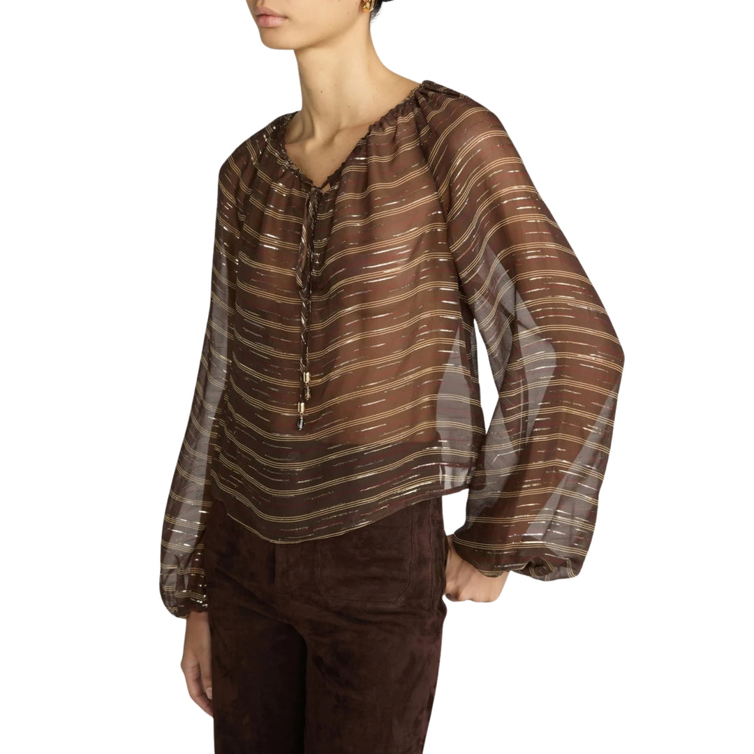 The Balloon Blouse in Oakwood Multi