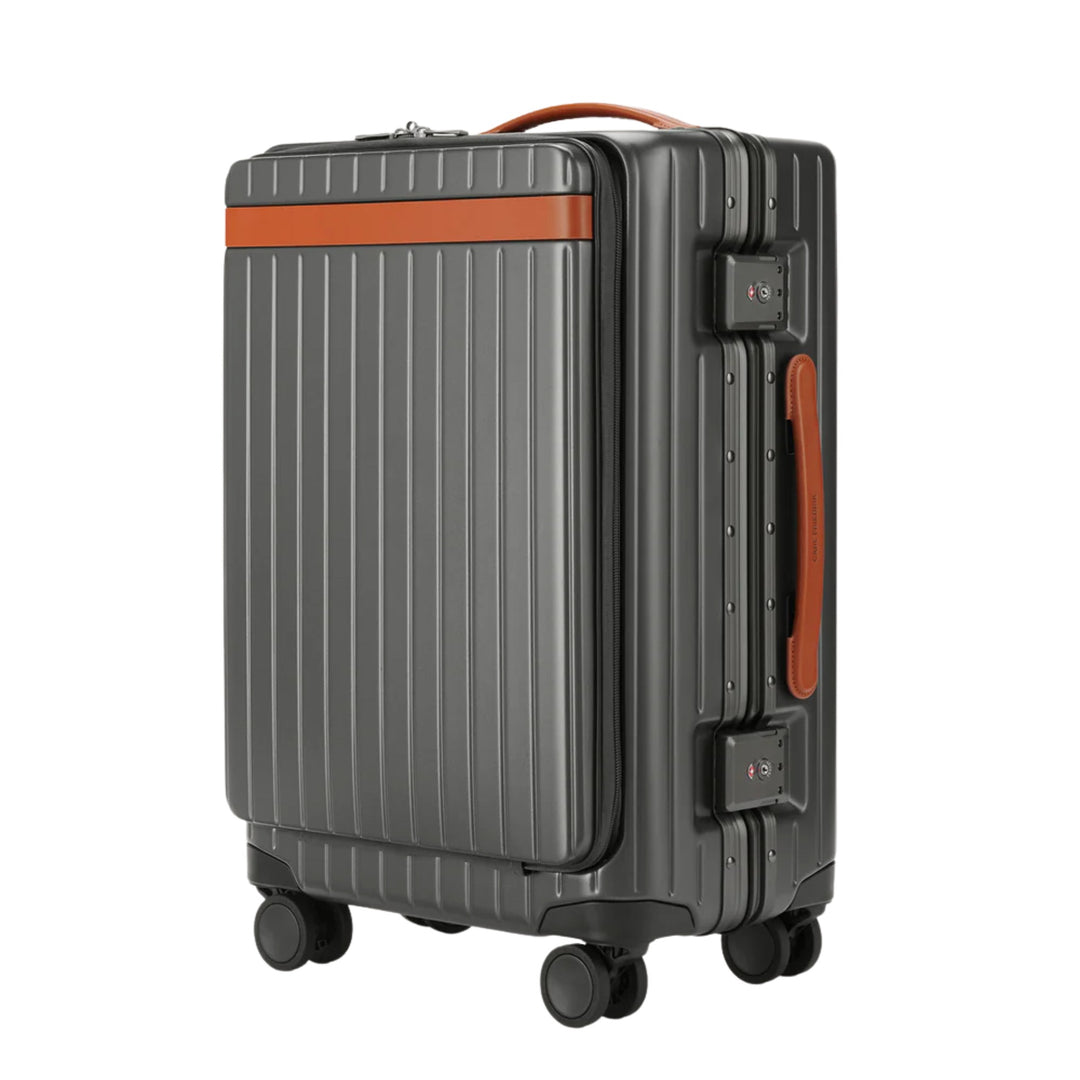 The Carry-On X in Grey/Cognac