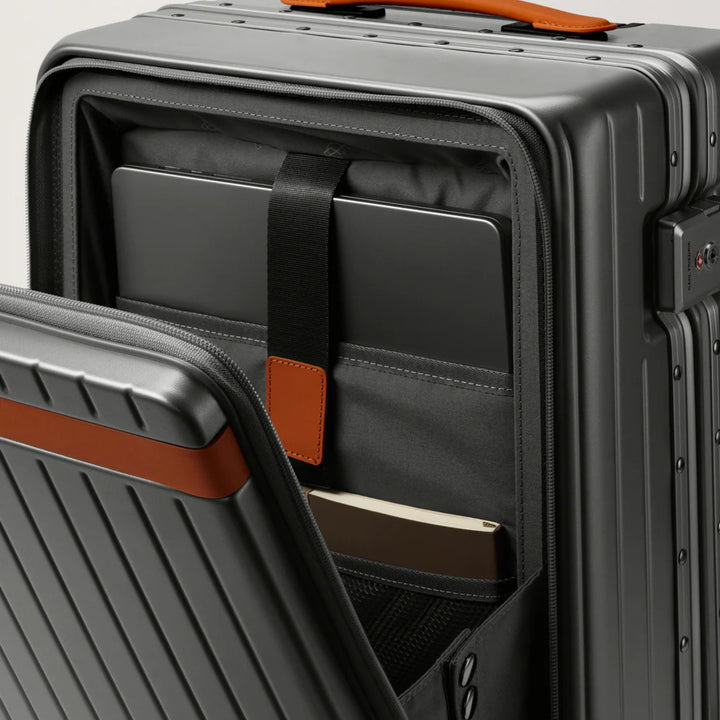 The Carry-On X in Grey/Cognac