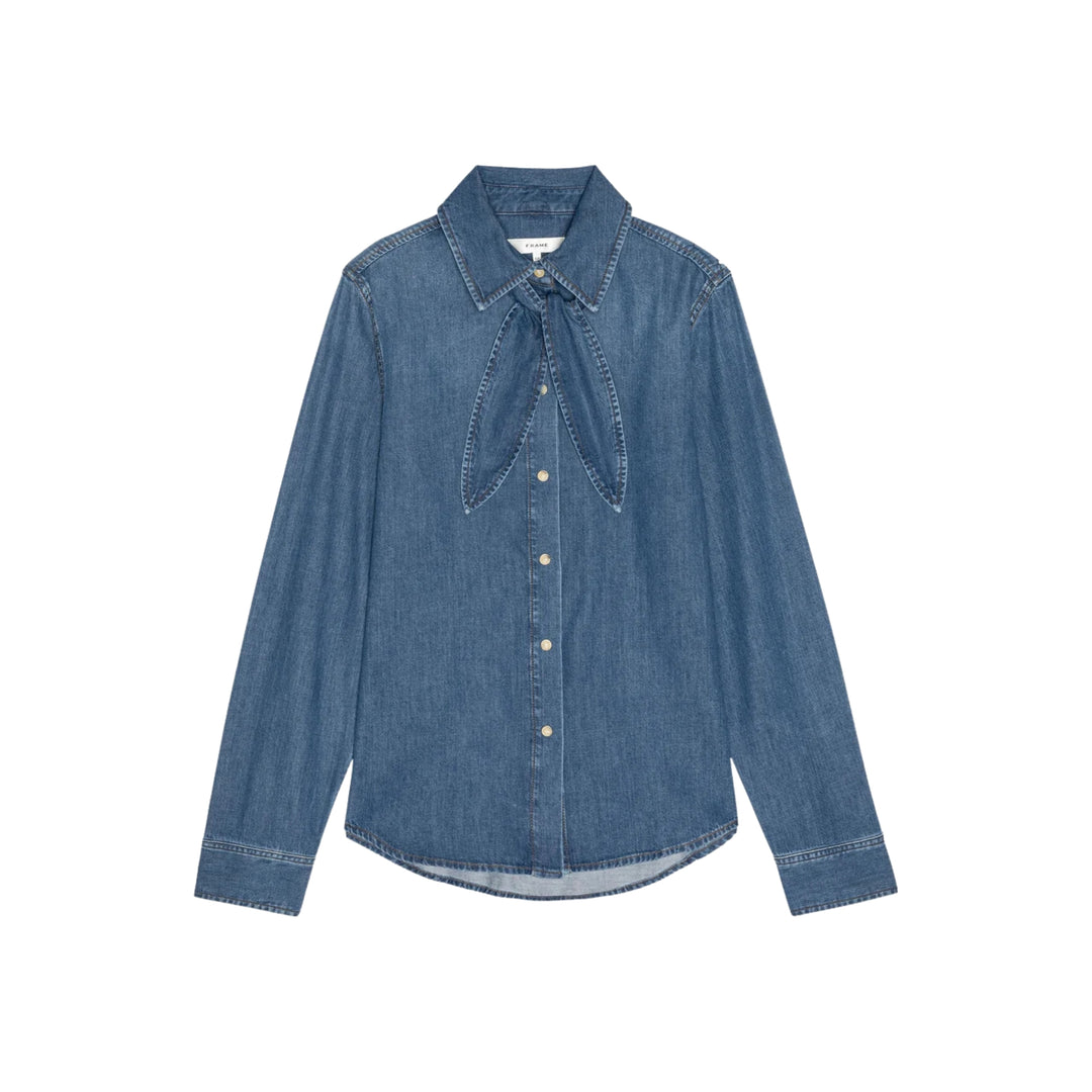 The Clementine Shirt in Hideaway