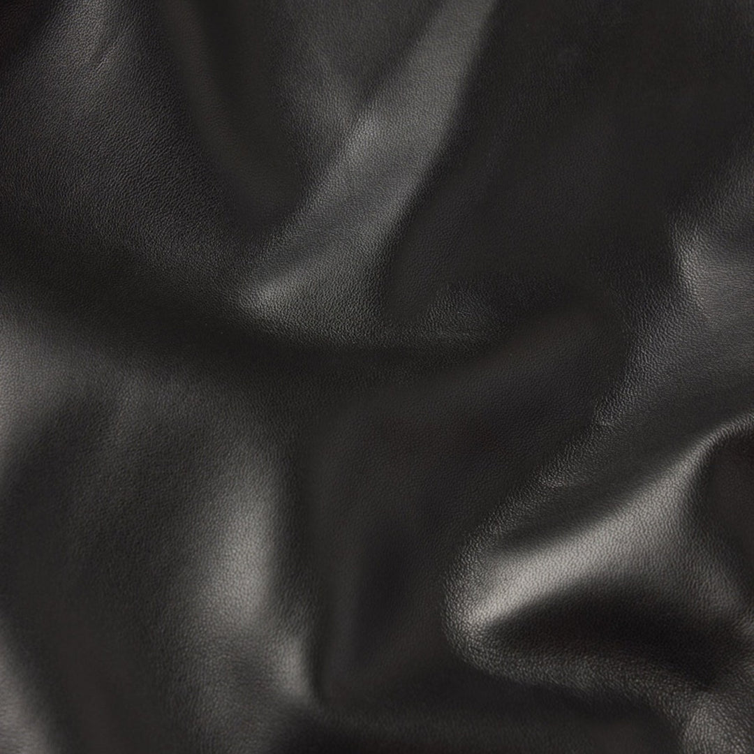 The Leather Zip Front Jacket