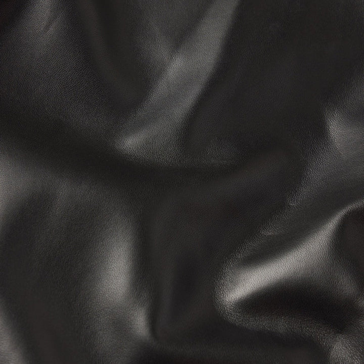 The Leather Zip Front Jacket