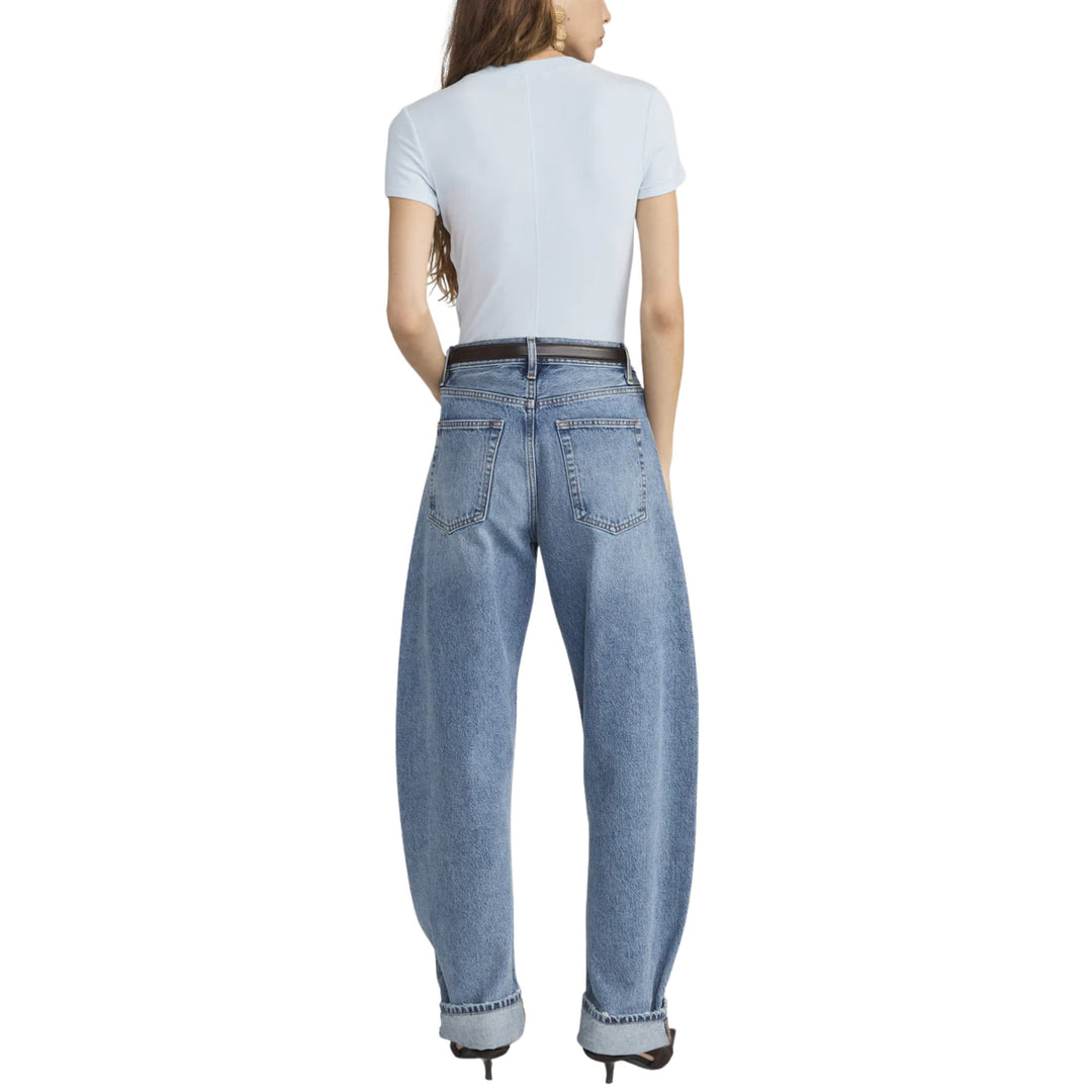 The Rib Baby Tee in Sky Blue