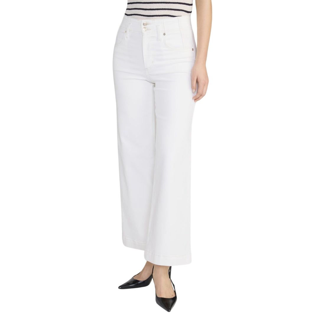The Seamed Wide Trouser Crop in Au Natural Clean