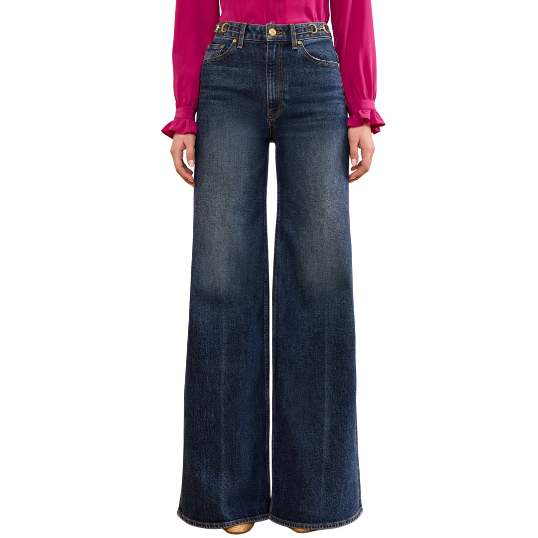 The Stretch Valory Flare Jean in Nile