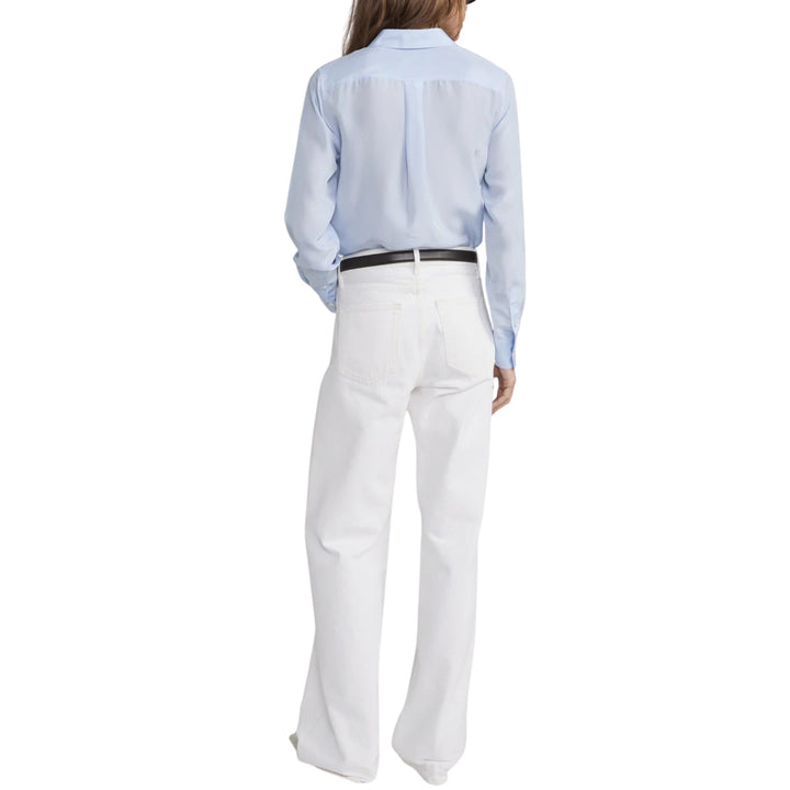 The Striped Classic Shirt in Oxford Blue Multi