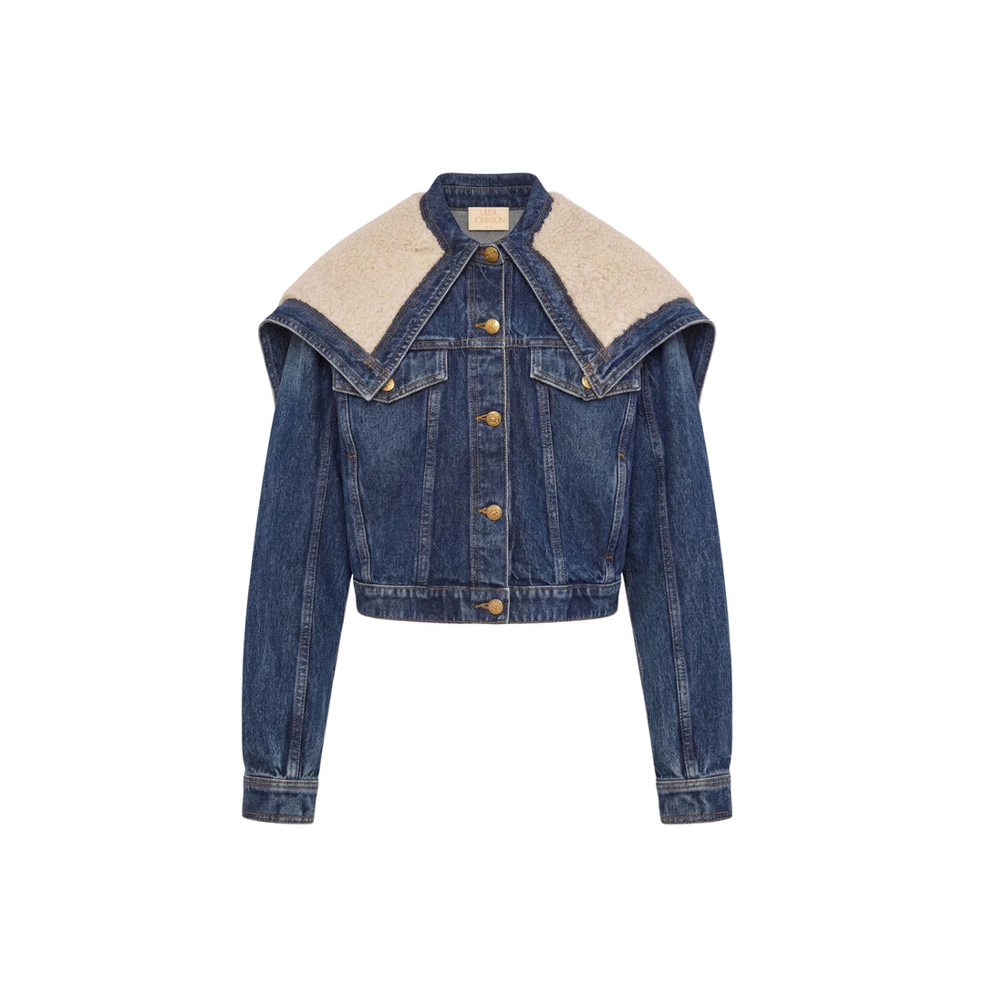 The Sybil Denim Jacket in nili