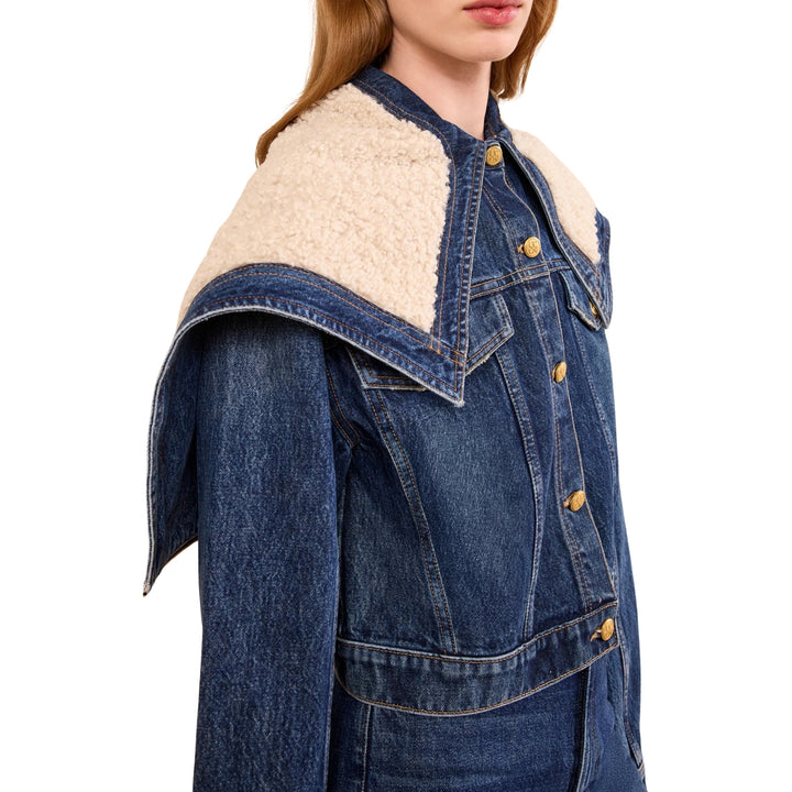 The Sybil Denim Jacket in nili