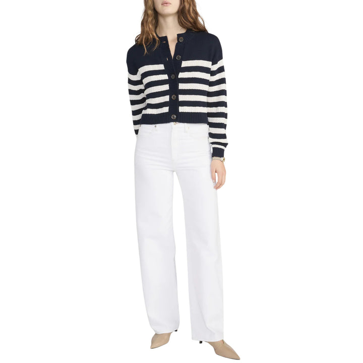 The Variation Femme Cardi in Navy Multi