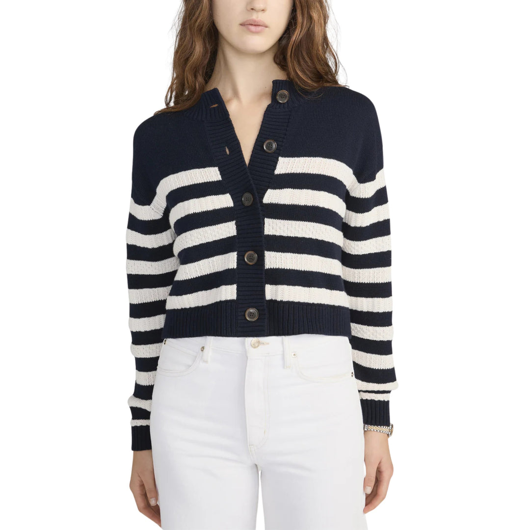 The Variation Femme Cardi in Navy Multi