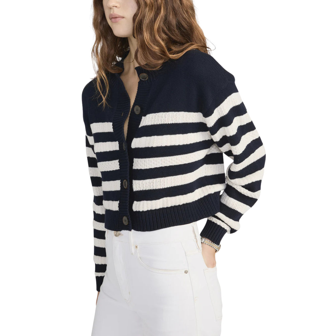 The Variation Femme Cardi in Navy Multi