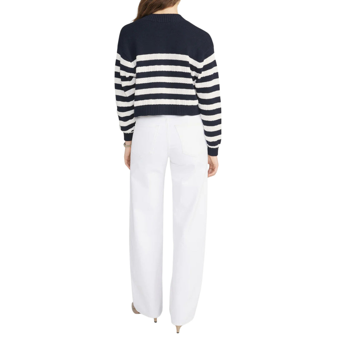 The Variation Femme Cardi in Navy Multi