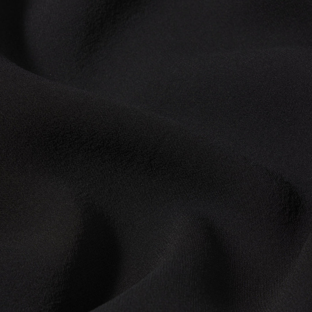 The Velvet Trim Sailor Blouse, Black