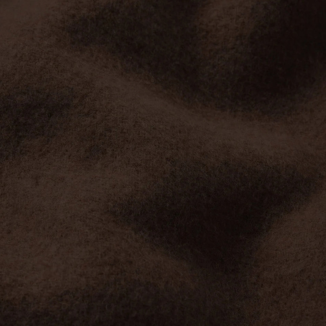 The Wool Mini Swing Jacket in Chestnut