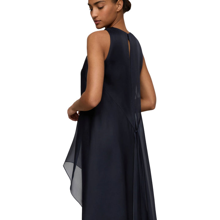 Tie Back Overlay Gown