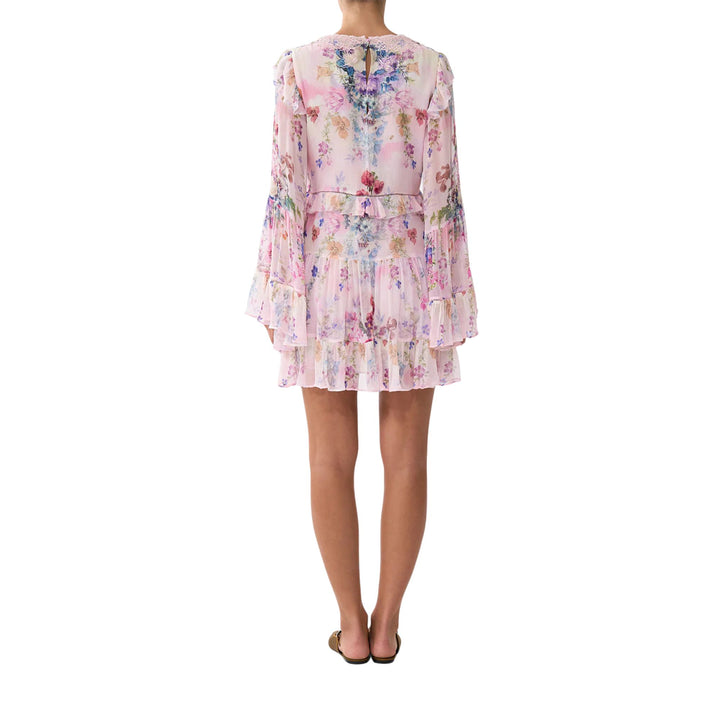 Tiered Swing Mini Dress