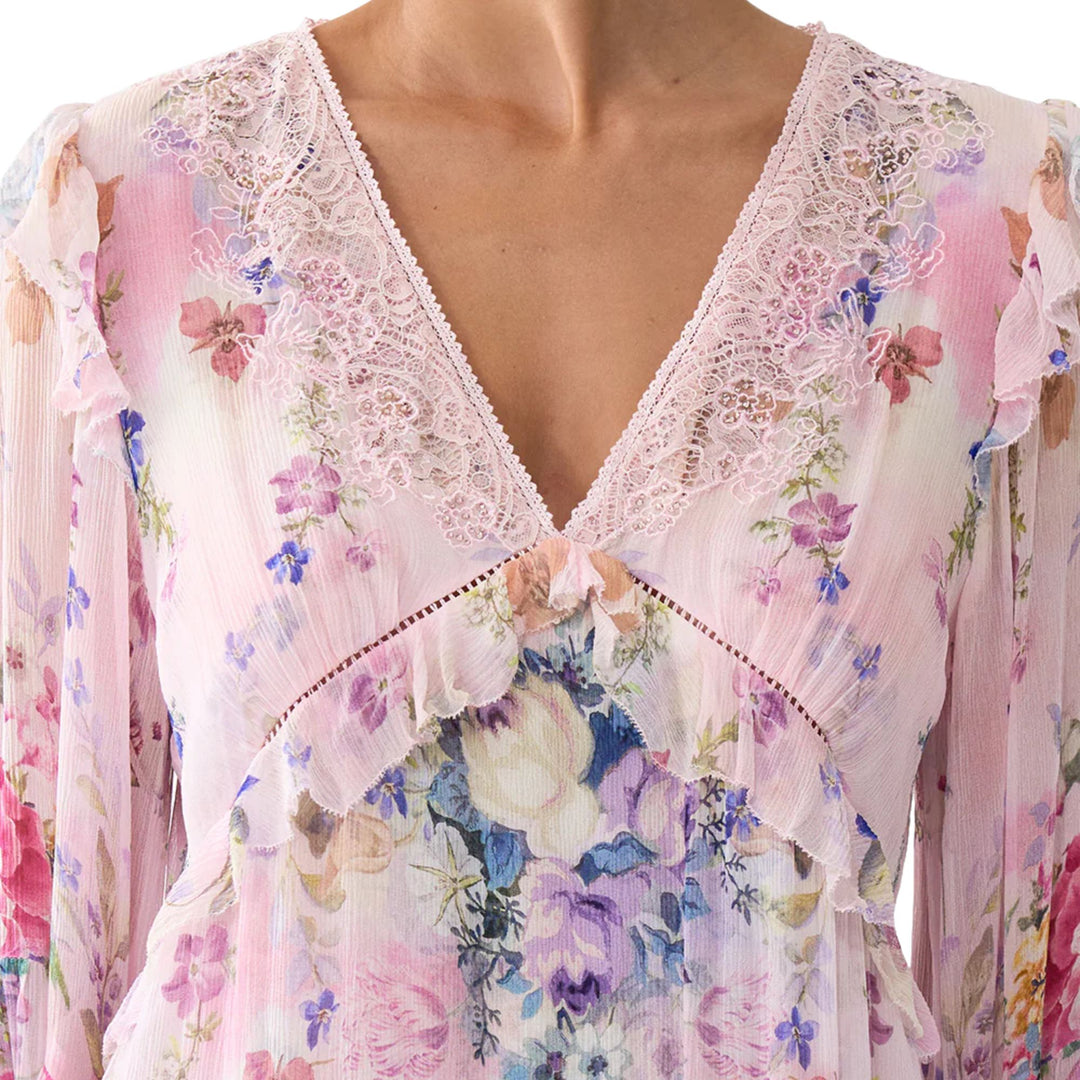 Tiered Swing Mini Dress