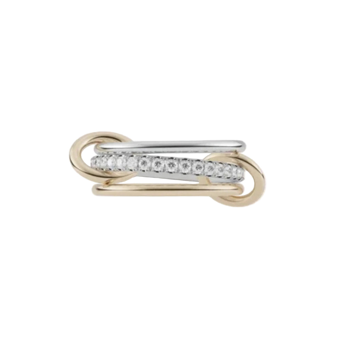 Tigris SG Diamond 3 Link Ring - Size 8