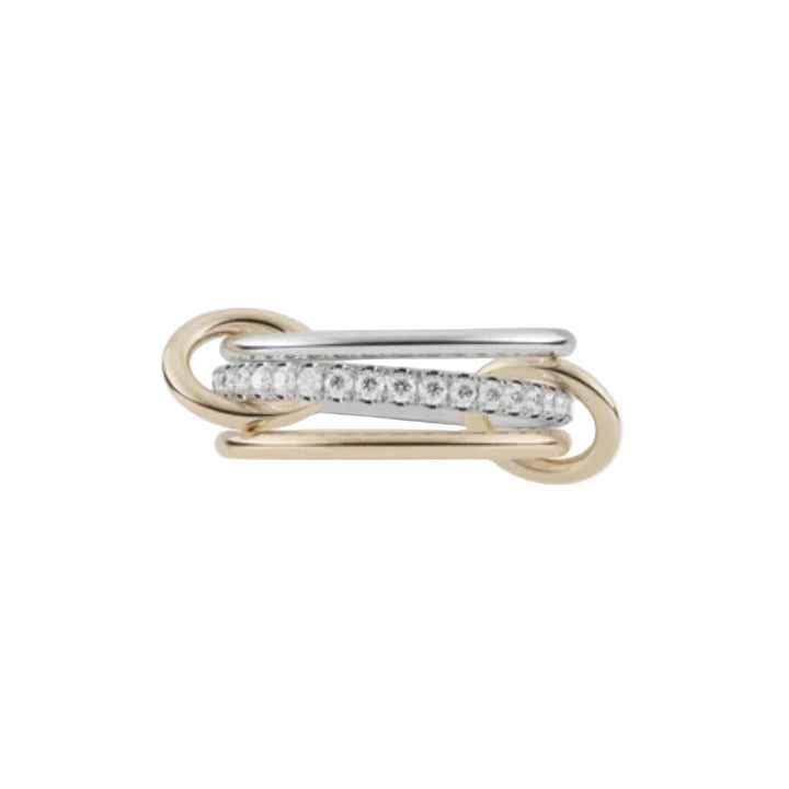 Tigris SG Diamond 3 Link Ring - Size 8