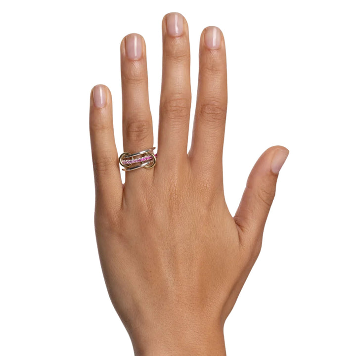 Tigris SG Diamond 3 Link Ring - Size 8