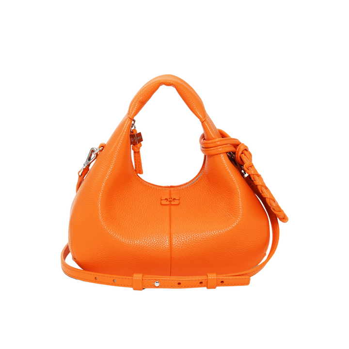 Russet Orange Mini Hobo Bag