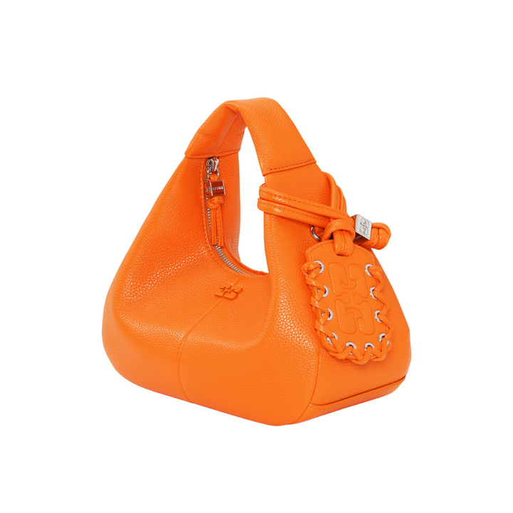 Russet Orange Mini Hobo Bag